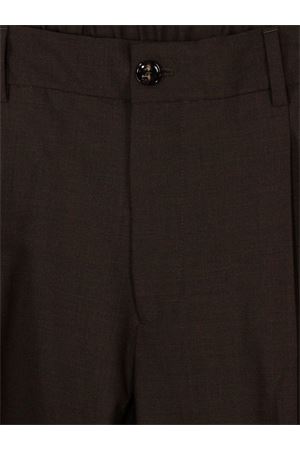 Pantalone in misto lana vergine marrone BE ABLE | RICCARDOCCREGTBCMMORO